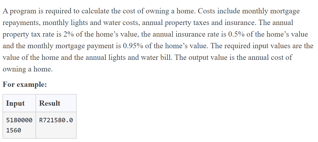 is yearly property tax included in mortgage