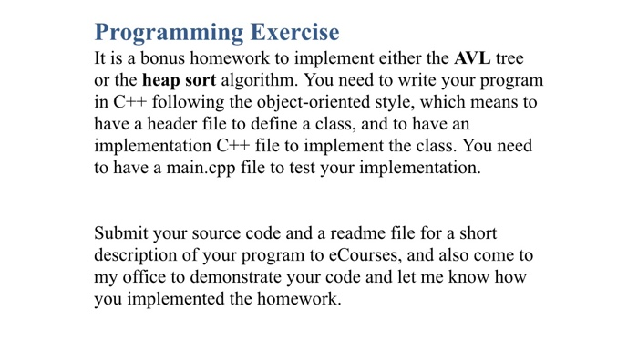 Solved Analysis of AlgorithmsHeap Sort C++I | Chegg.com