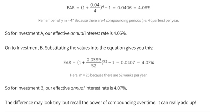 Solved Formula: Effective Interest Rate (EIR)/Effective | Chegg.com