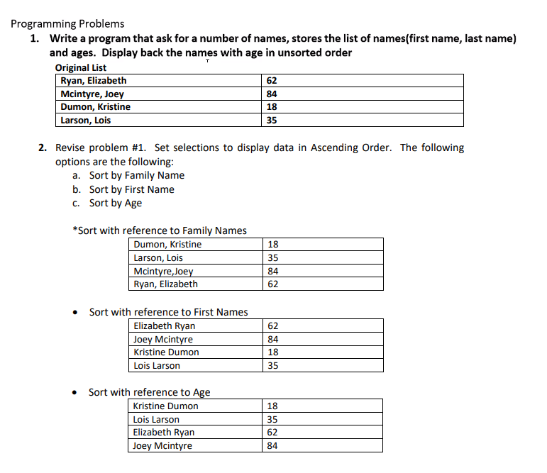 Solved Can anyone answer these 2 programming questions in 