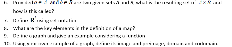 Solved 6. Provideda E A and be B are two given sets A and B, | Chegg.com