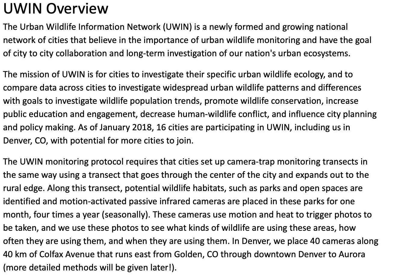 Hi guys I need some help with identifying wildlife | Chegg.com