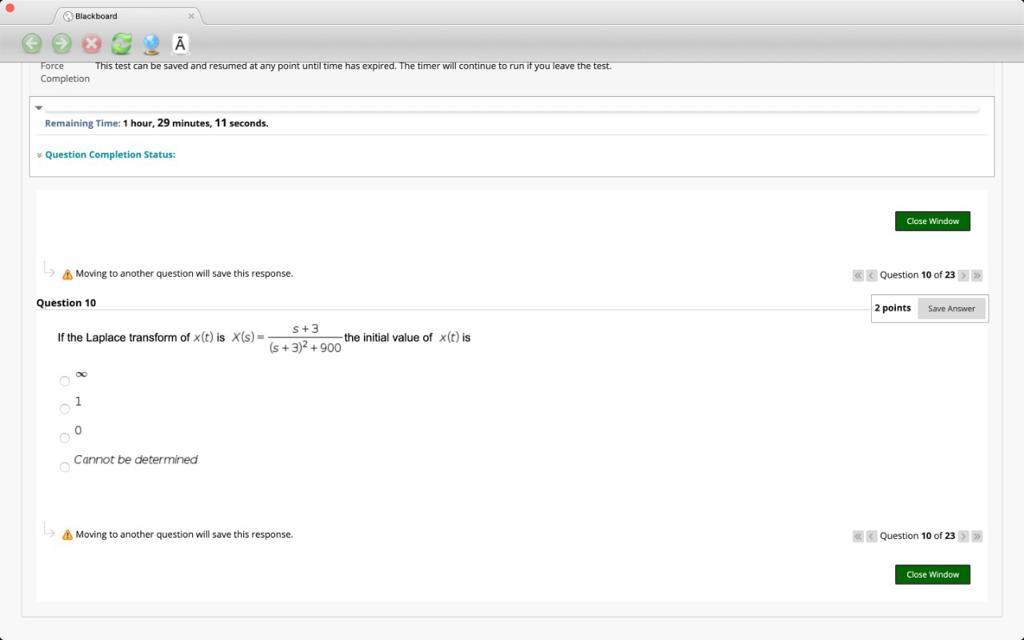 Solved Blackboard А Force This test can be saved and resumed