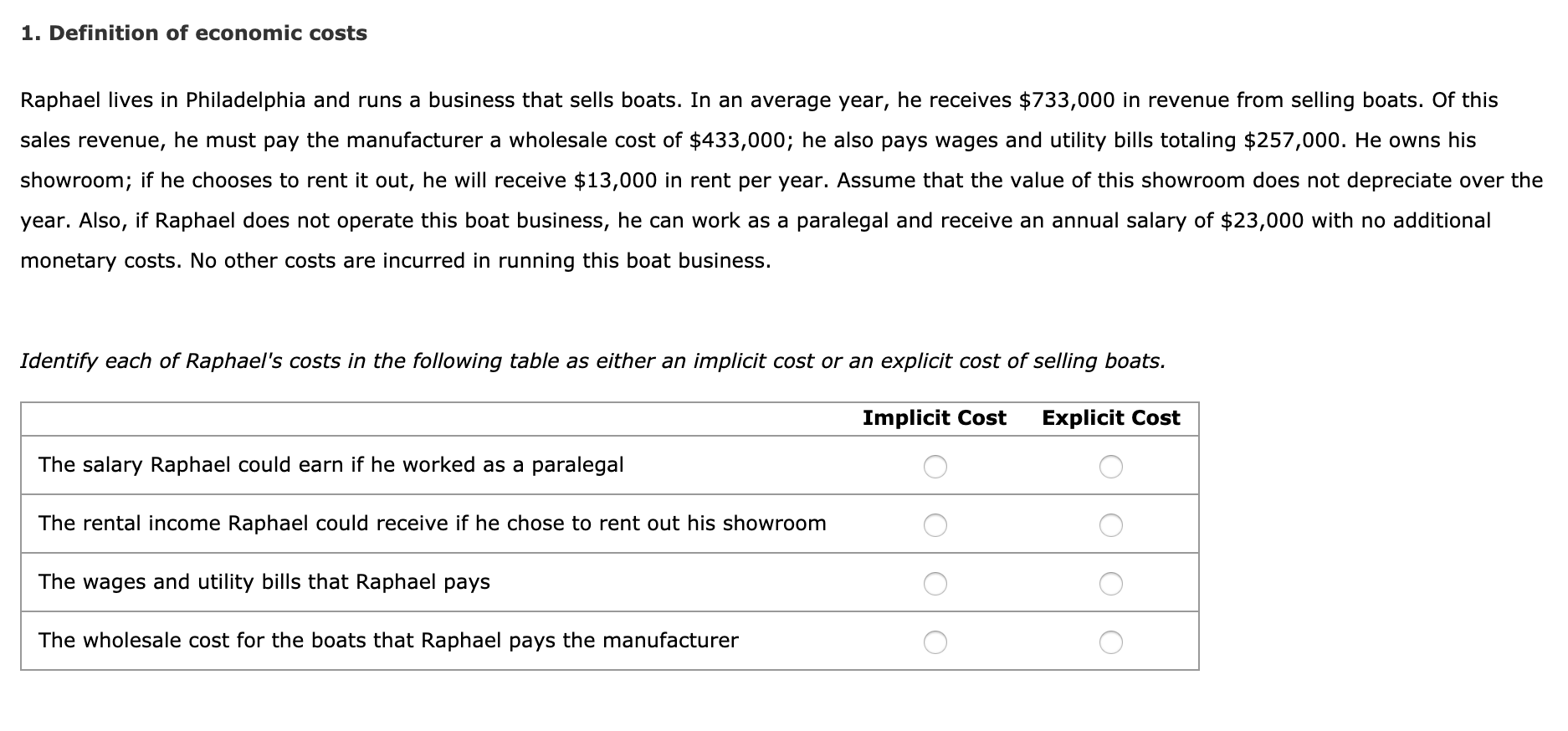 solved-1-definition-of-economic-costs-raphael-lives-in-chegg