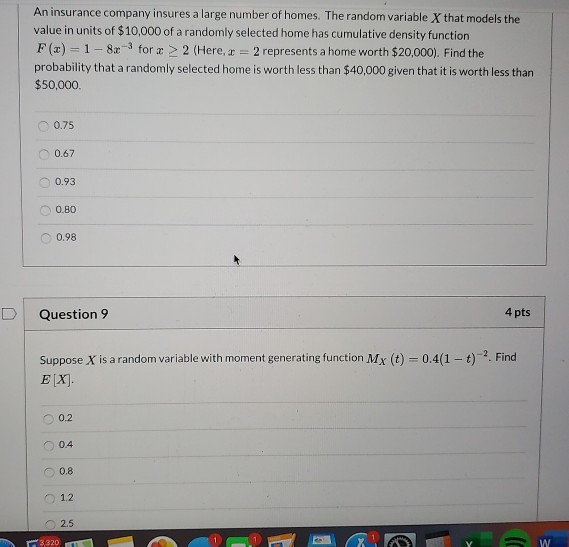 Solved An Insurance Company Insures A Large Number Of Homes Chegg Solved An Insurance Company Insures A Large Number Of Homes Chegg