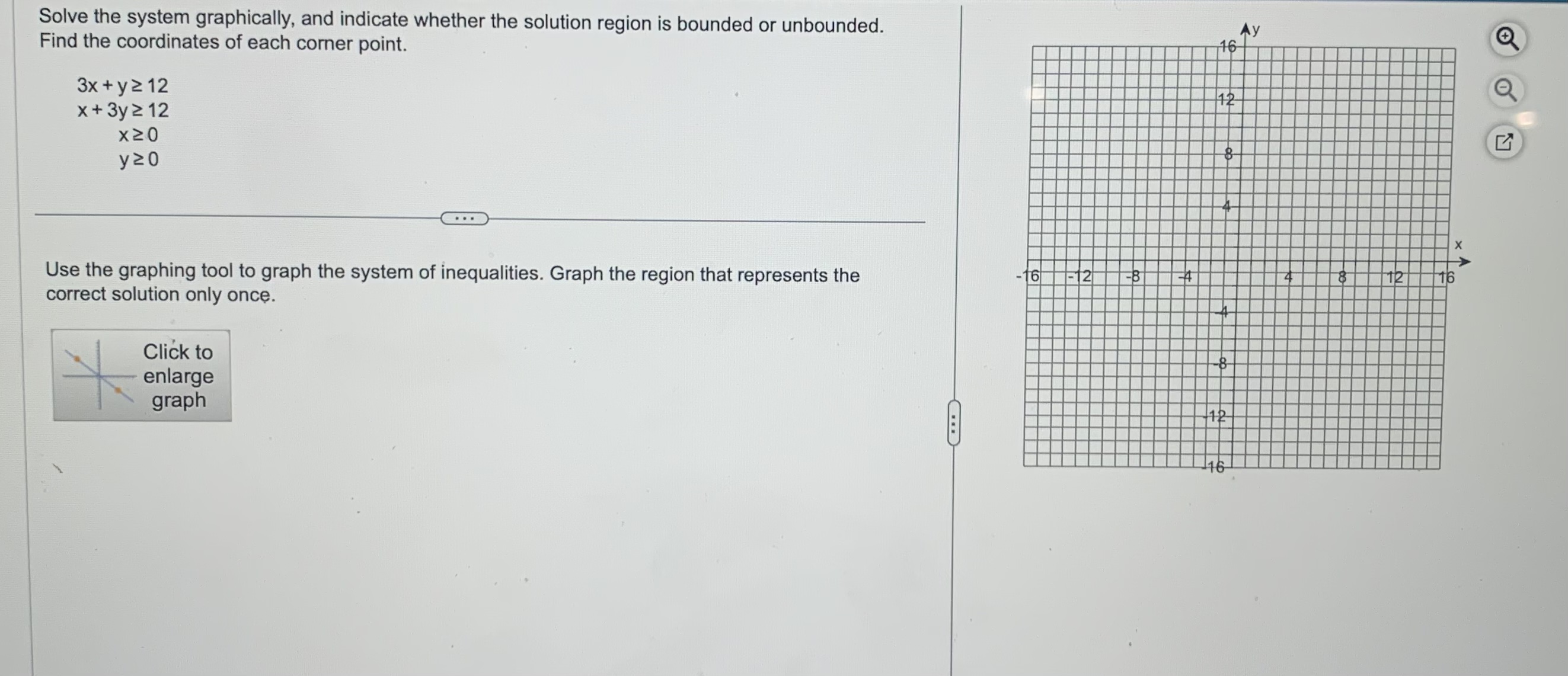 Solved Solve The System Graphically And Indicate Whether