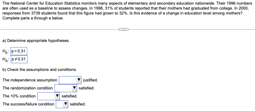 Solved The National Center For Education Statistics Monitors | Chegg.com