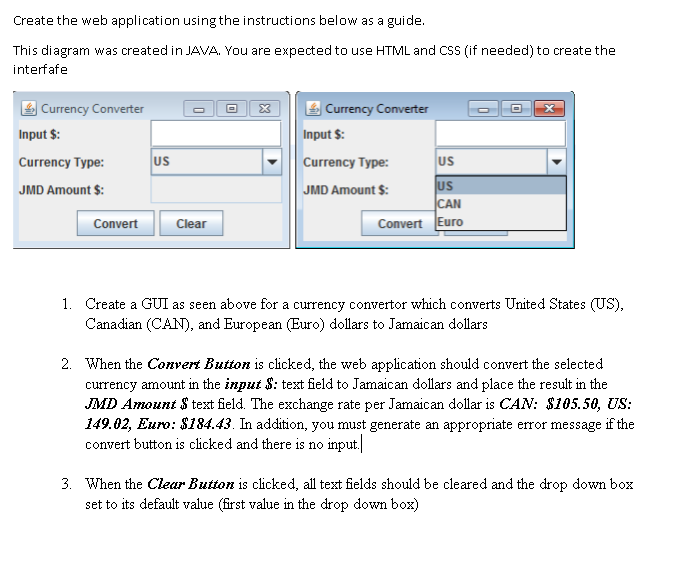 Convert United States Dollar to Jamaican Dollar