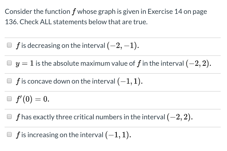 Solved Consider the function f whose graph is given in | Chegg.com