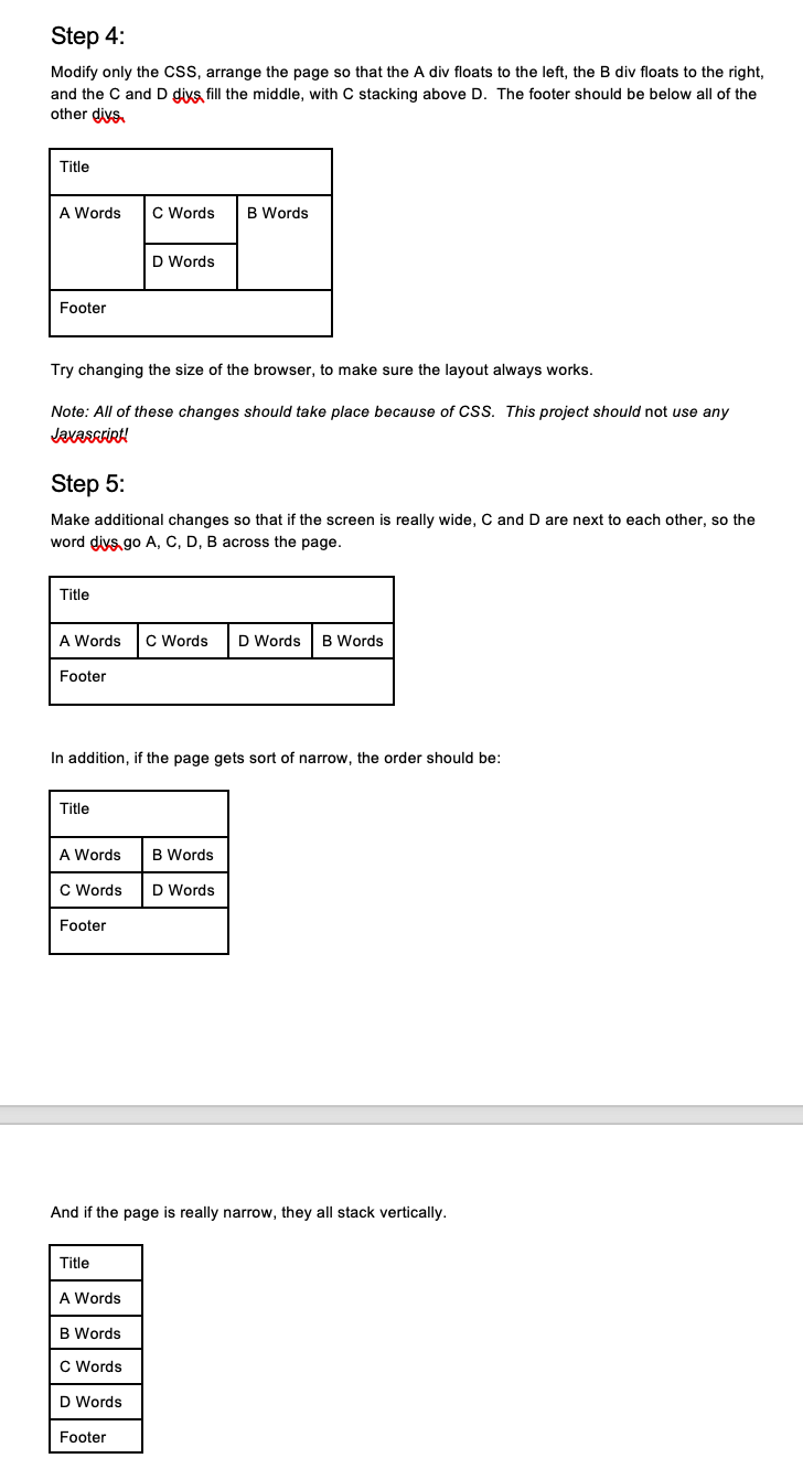 Solved In This Assignment, You Will Create An HTML File That | Chegg.com