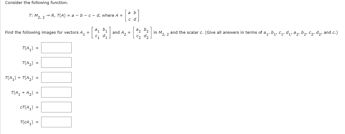 Solved Consider The Following Function. Find The Following | Chegg.com