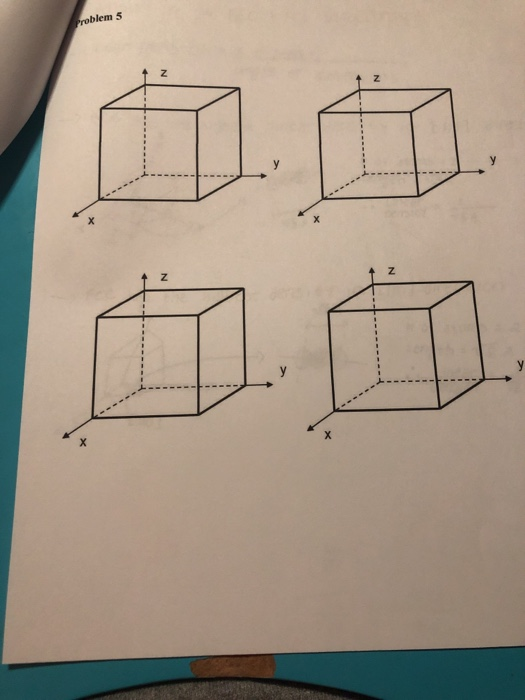 Solved Draw the following planes in the unit cells by | Chegg.com