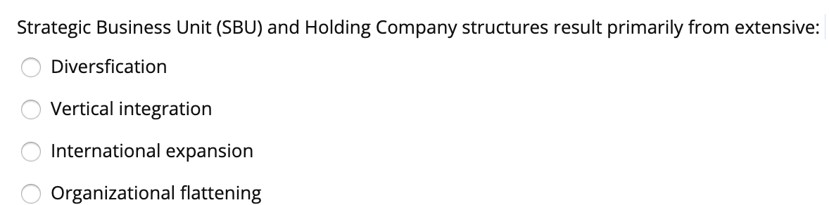 strategic-business-unit-sbu-and-holding-company-structures-result