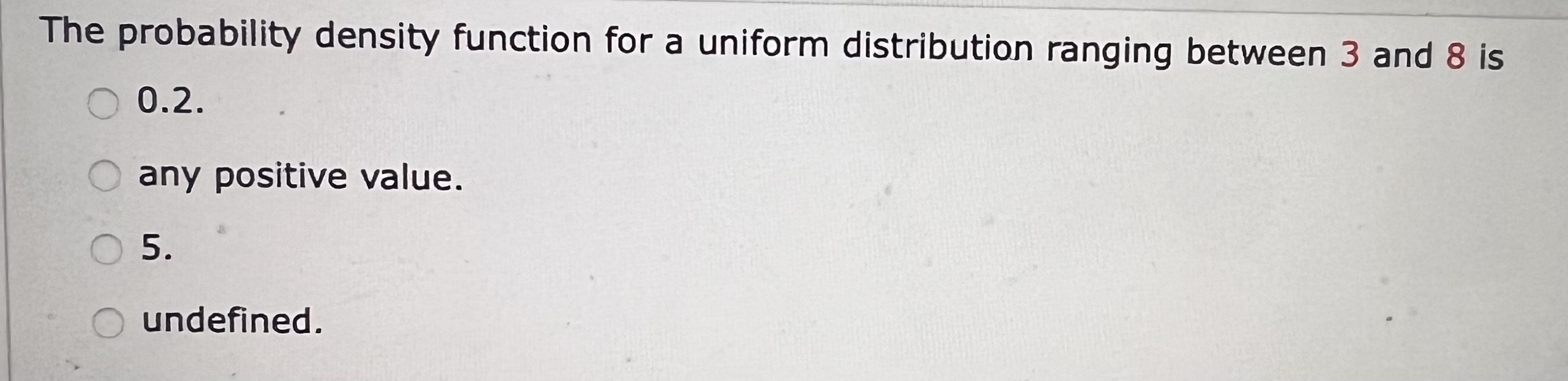 Solved The probability density function for a uniform | Chegg.com