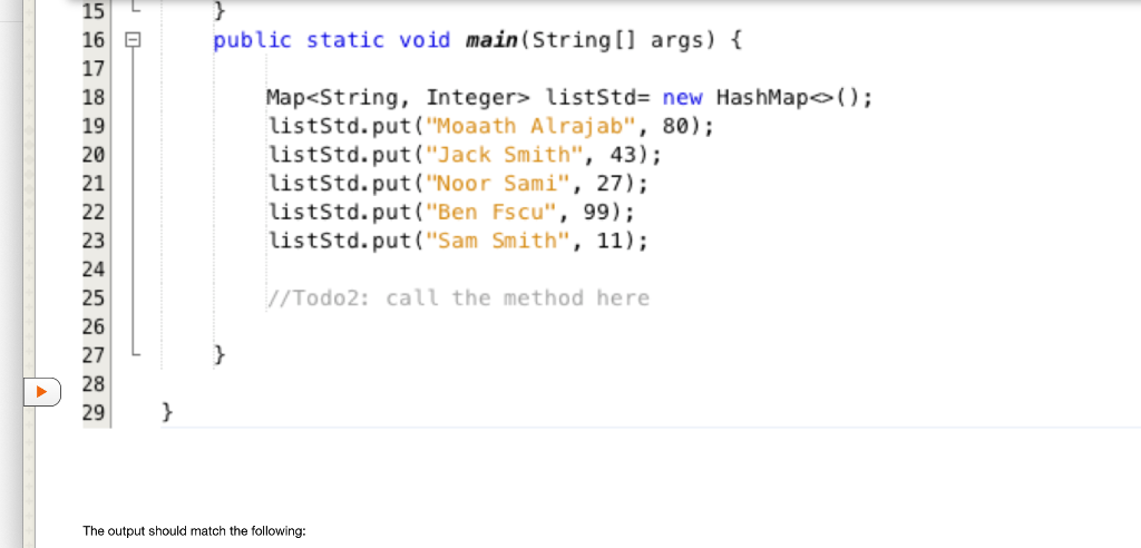 Solved 2.5 points Complete Todo 1 and Todo 2 in the | Chegg.com