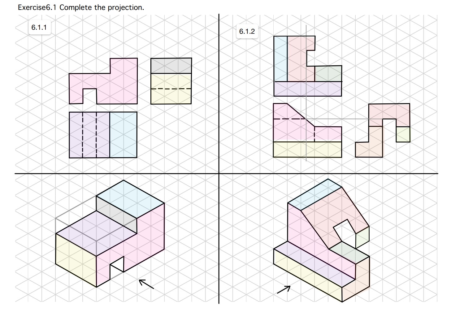 Solved Exercise6.1 Complete the | Chegg.com
