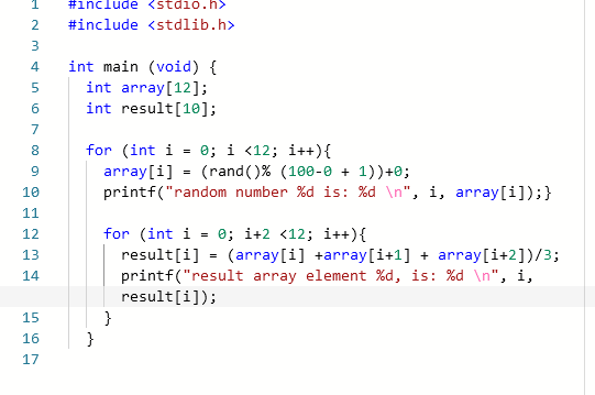 Solved 1 #include #include 2 3 4 5 int main (void) { int | Chegg.com
