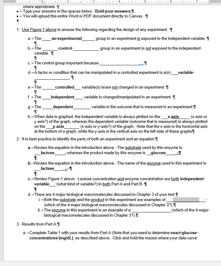Figure 2. Lactase EnzymeSimulation. I Run the