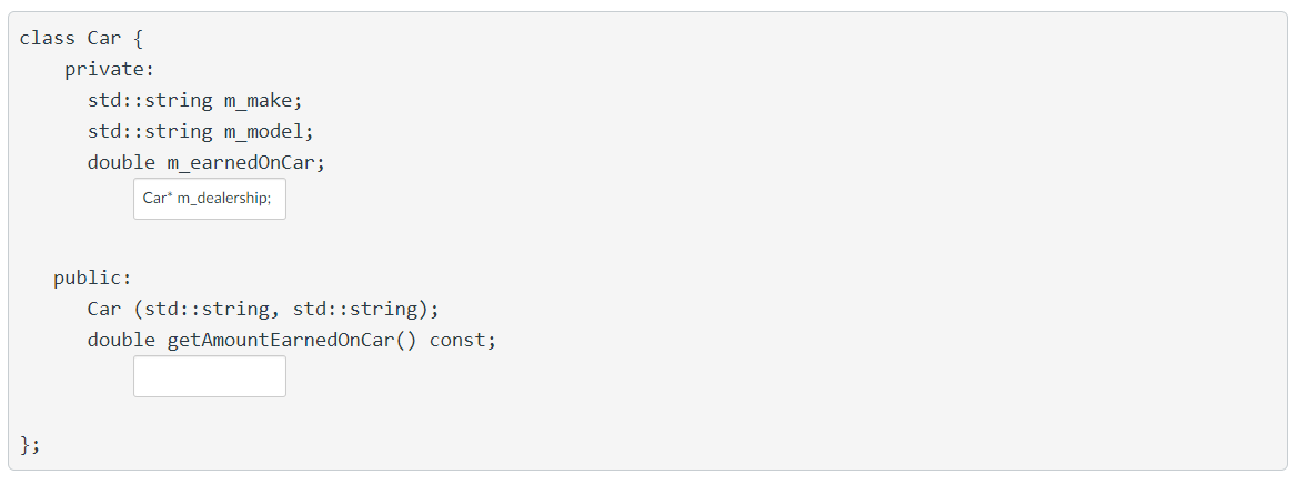 Solved C++ There are a number of Dealership stores opening, | Chegg.com
