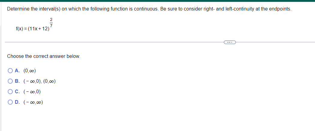 Solved Determine the interval(s) on which the following | Chegg.com