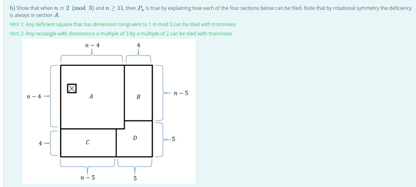 Solved QUADRA range's Four-Square Theorem) If n is a natural