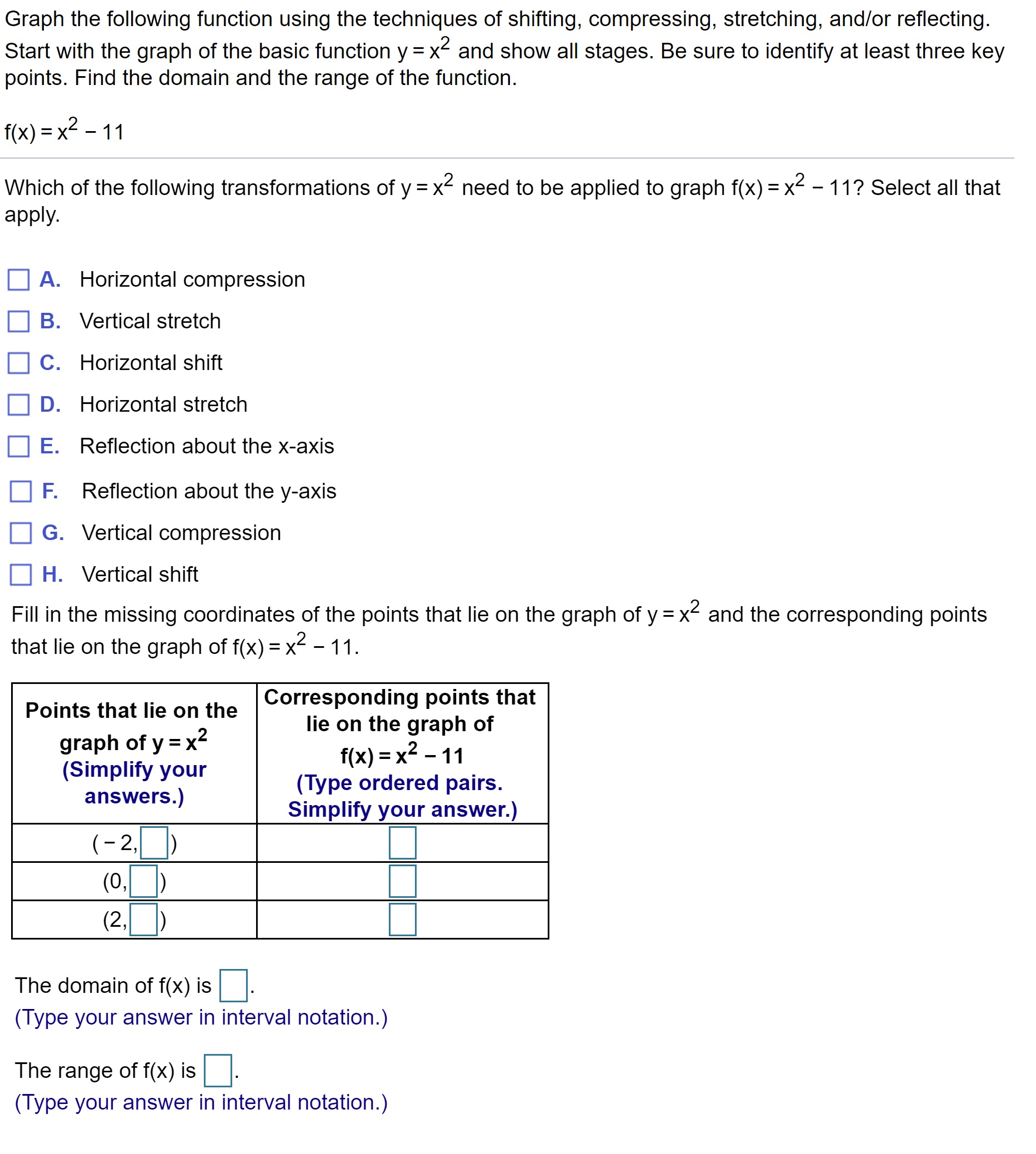 Common Reflections (Key Stage 3)