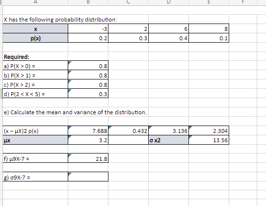 How to calculate standard deviation or variance as | Chegg.com