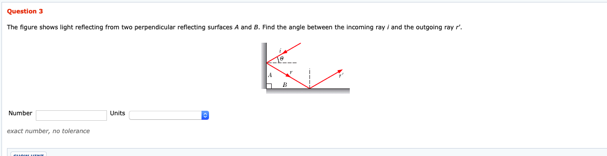 Solved Question 3 The figure shows light reflecting from two | Chegg.com