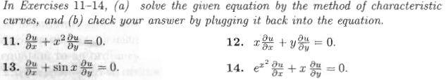 Solved Number 13 Partial Differential Equations. Please Go | Chegg.com