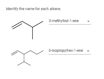 which formula does not represent 3 methylbut 1 ene