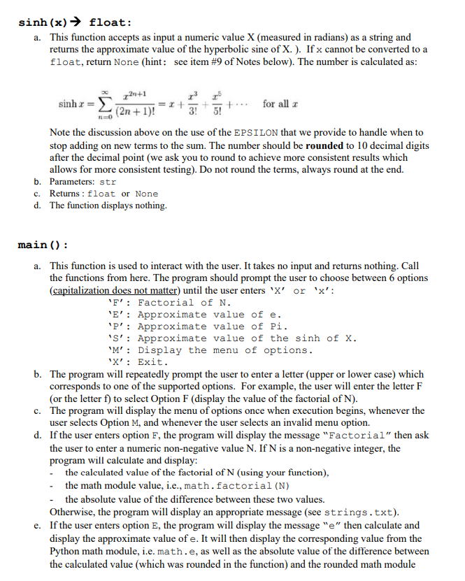 Solved Need help! I provided the sample code they wanted us | Chegg.com