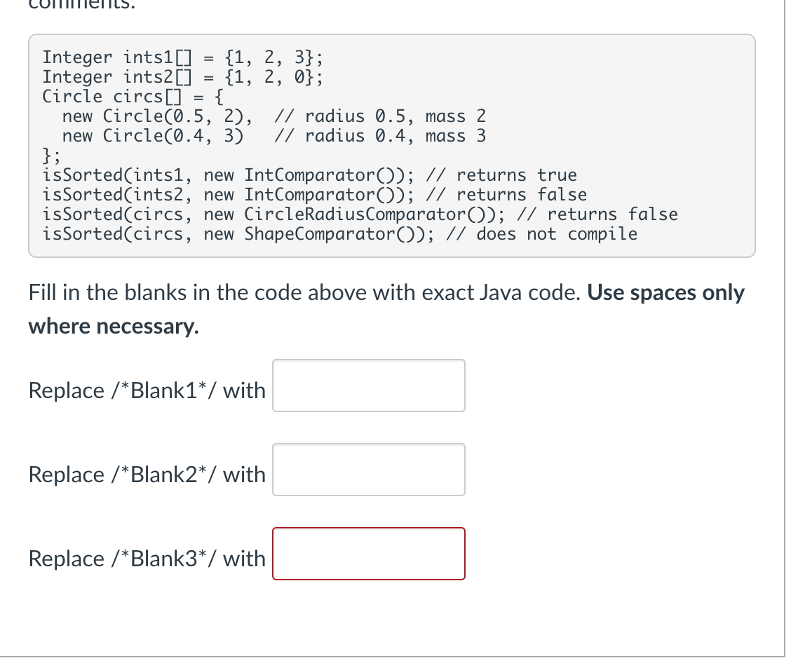 Solved Consider a method for determining if an array is | Chegg.com