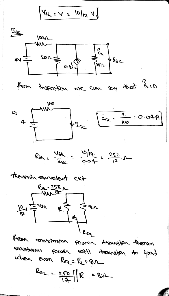 Ithave 10/17 r. 1001 Pin 2012 4V fasc 251 0. from inspection we can say that Pio 100 w Sise 4 100 -0.04 A risc Roths Ise 10/1