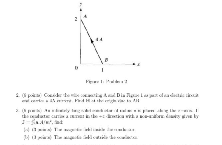 Solved 2 4 A B 0 Figure 1 Problem 2 2 6 Points Consider 1173