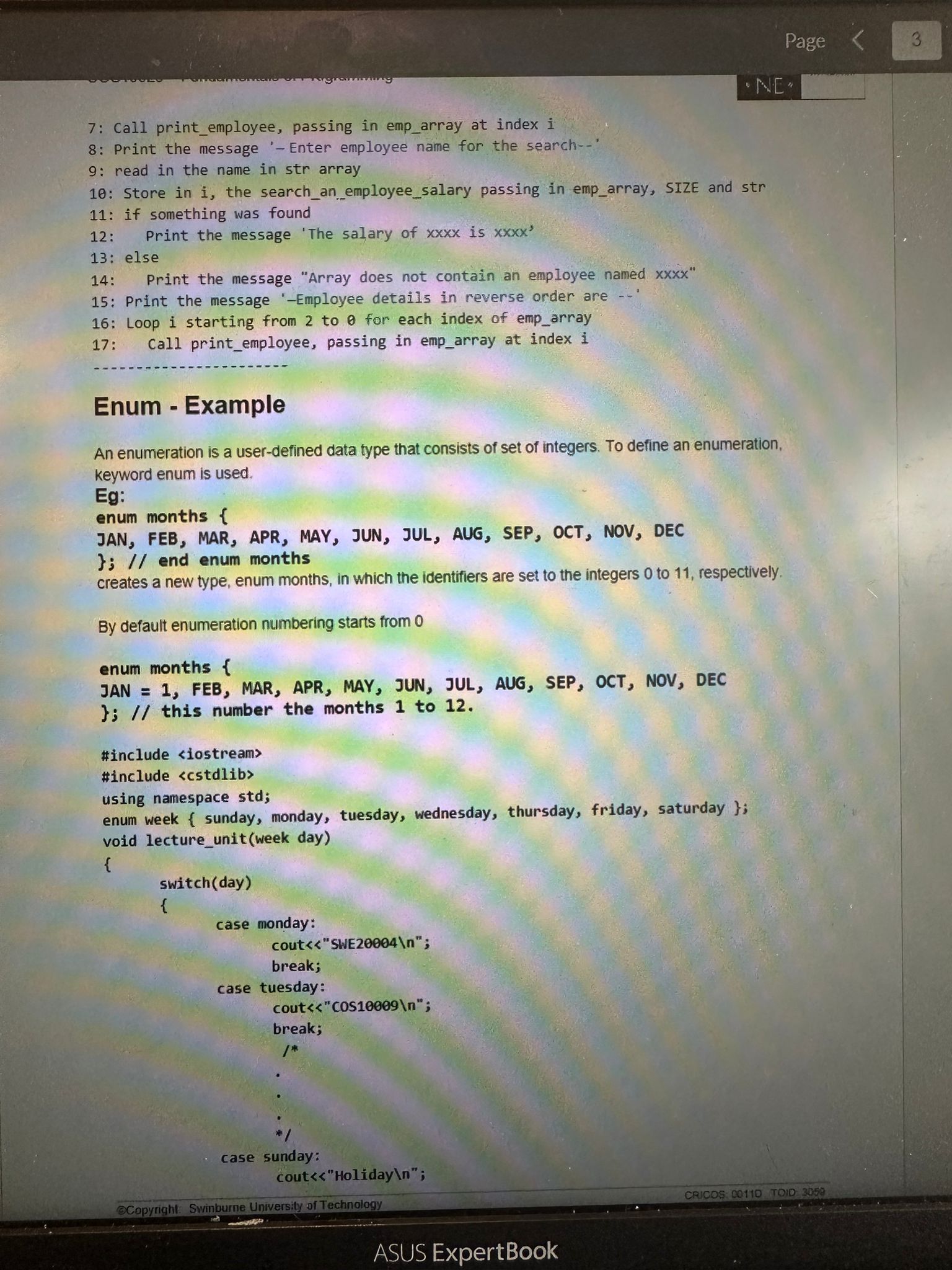 Solved Fundamentals of Programming Week 10 - Lab exercises | Chegg.com