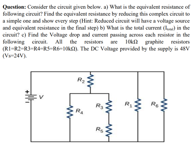 Solved Question: Consider the circuit given below. a) What | Chegg.com