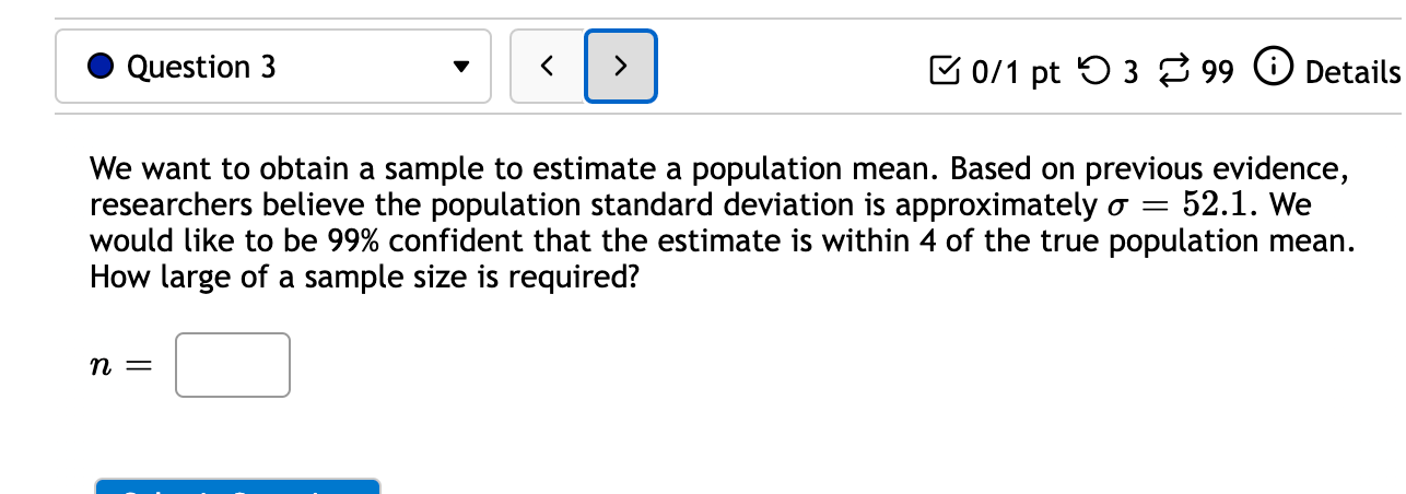 Solved We want to obtain a sample to estimate a population | Chegg.com