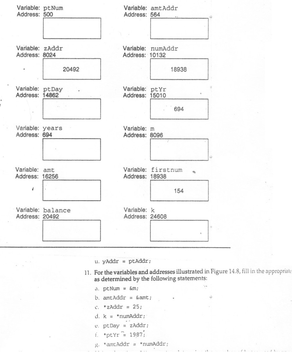 assignment from pointer to non enclosed address space