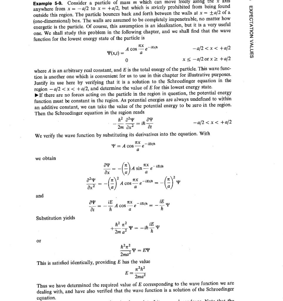 Solved 10. (a) Normalize the wave function of Problem 9, by | Chegg.com