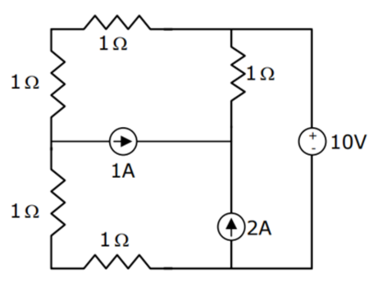 Solved In the circuit shown, what is the power supplied by