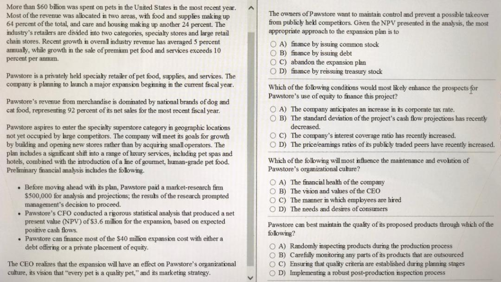 Solved More than 60 billion was spent on pets in the United