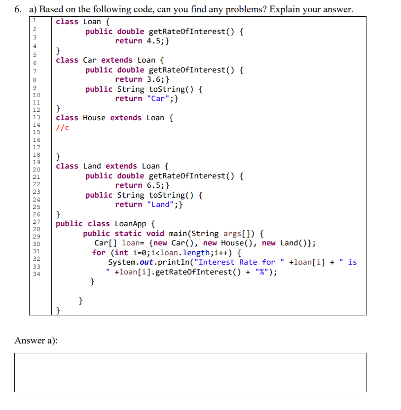 Solved 1 4 6. a) Based on the following code, can you find | Chegg.com