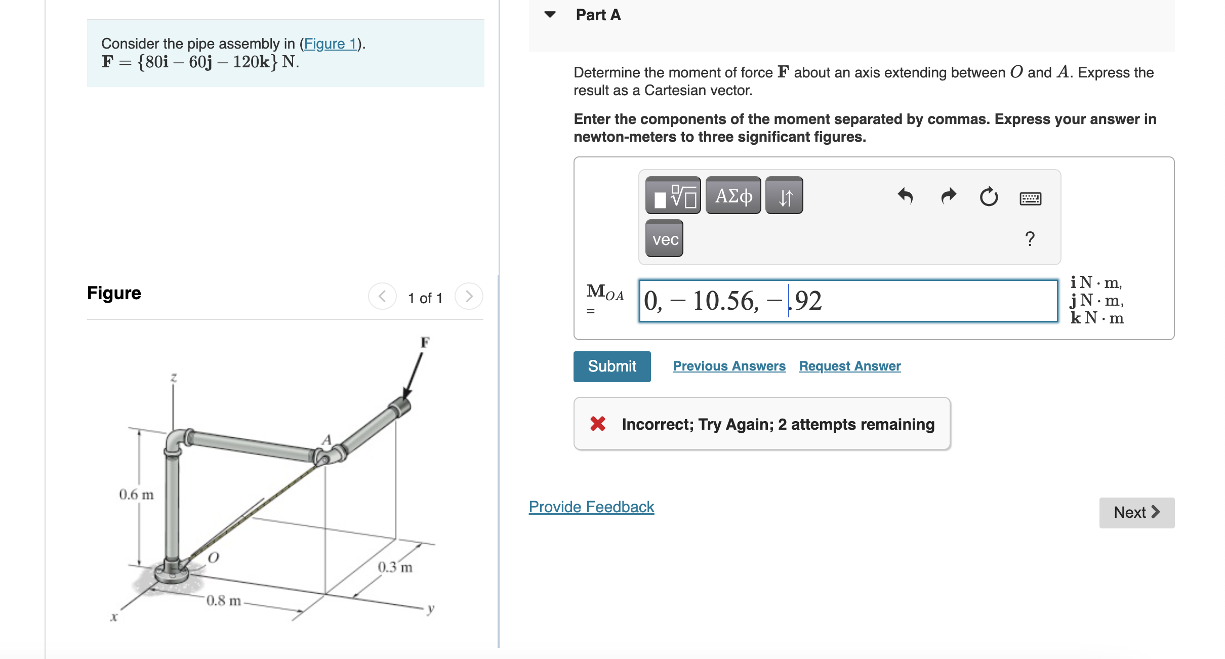 Solved Consider The Pipe Assembly In (Figure 1). | Chegg.com