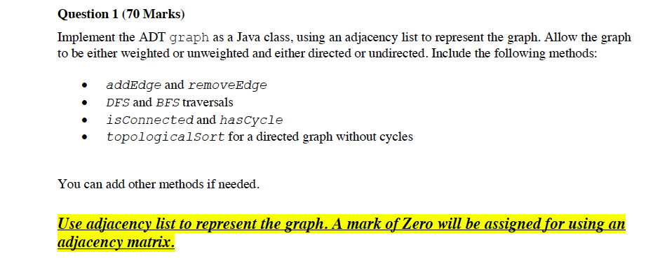 Solved URGENT Please Help DATA STRUCTURES written in JAVA. I | Chegg.com