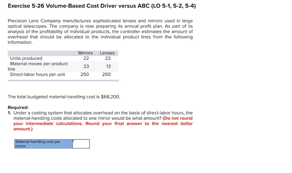 Solved 2. Under a costing system that allocates overhead