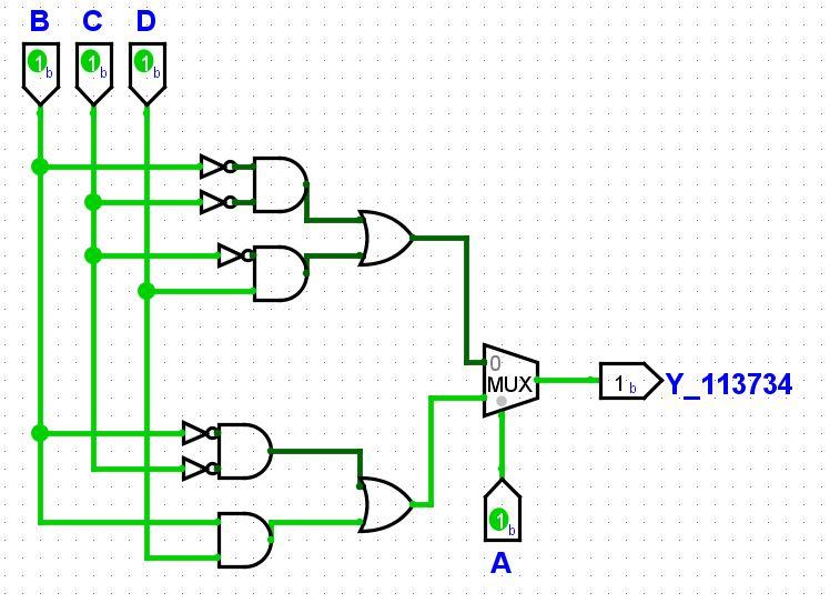 Solved B C D B B 1 B Do 0 MUX 111Y_113734 A O 0 HOP OOP 1 | Chegg.com