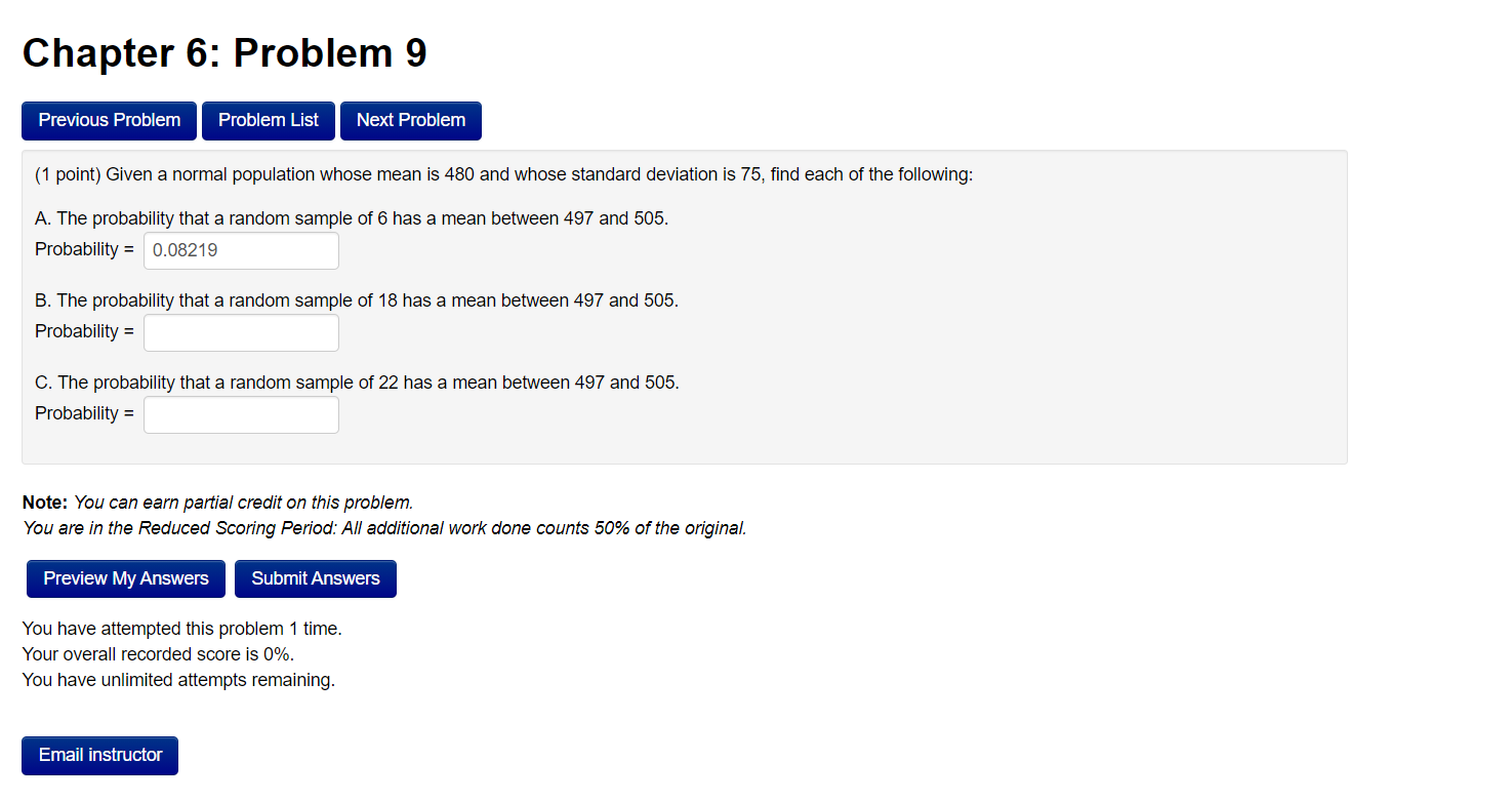 Solved Chapter 6: Problem 9 Previous Problem Problem List | Chegg.com