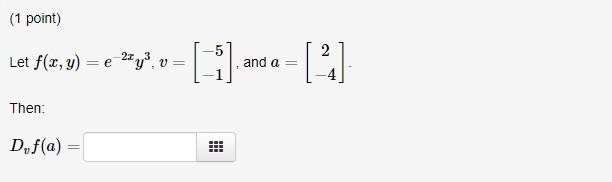 Solved Et Fxye−2xy3v −5−1 And A 2−4 8260