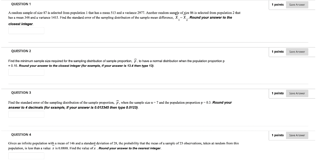 Solved A sample of size 200 is taken at random from an | Chegg.com