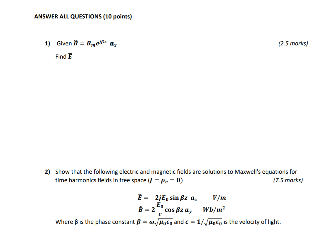 Solved Answer All Questions 10 Points 1 Given B Bmej Chegg Com